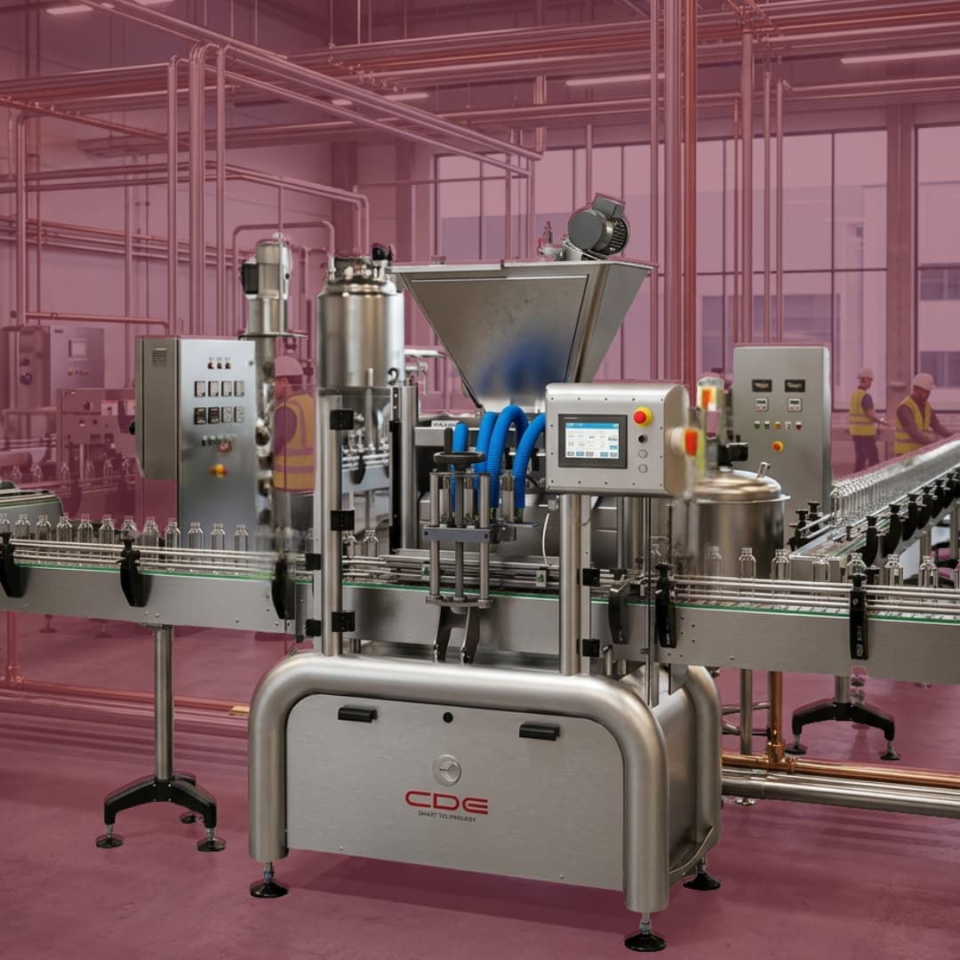 dosificador con fondo morado