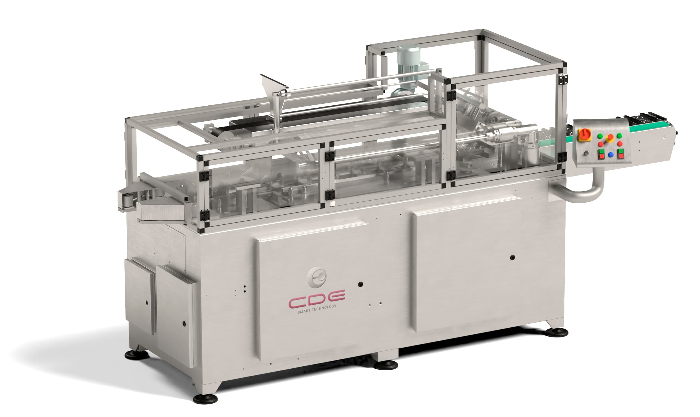 Estuchadora automática CDE Pack C para empaquetado y encajado industrial
