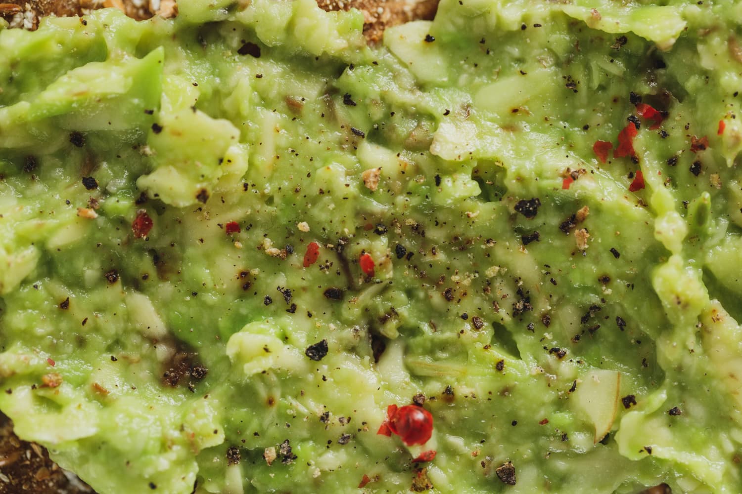 pasta de guacamole liquido