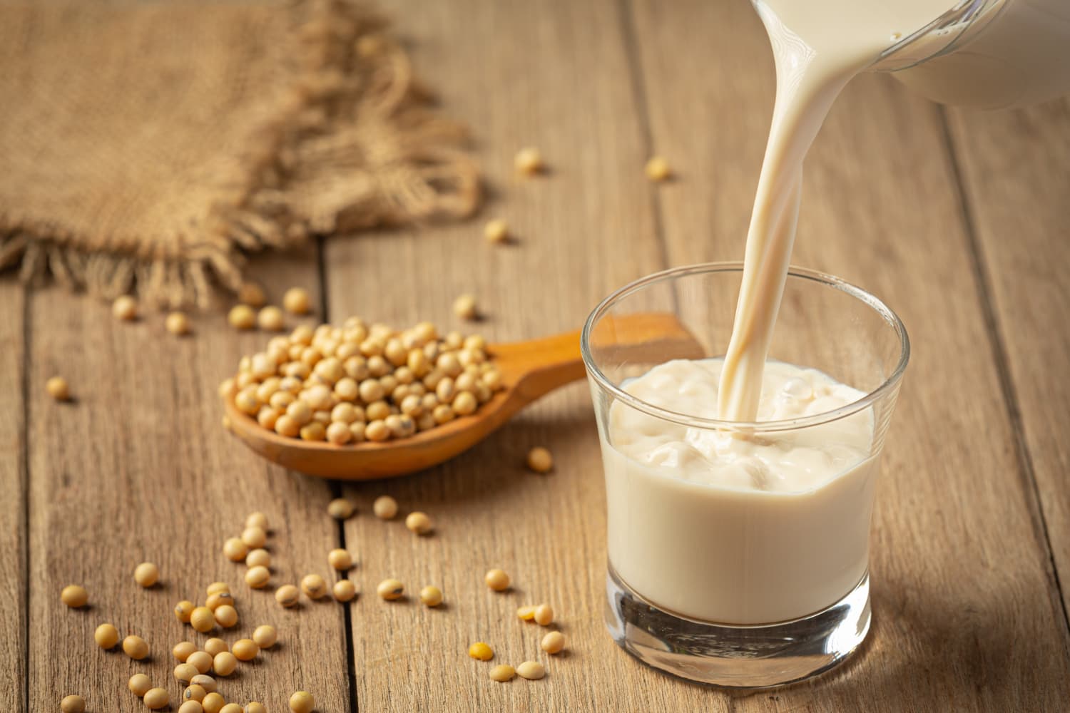 bebida vegetal de leche de soja