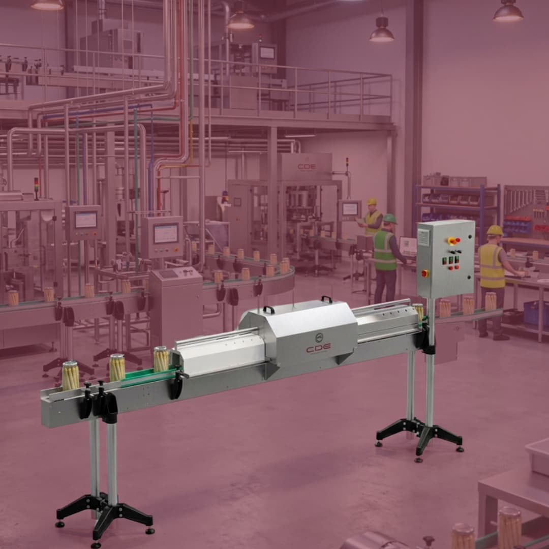 maquinaria de cde volteador soplador para linea de producción