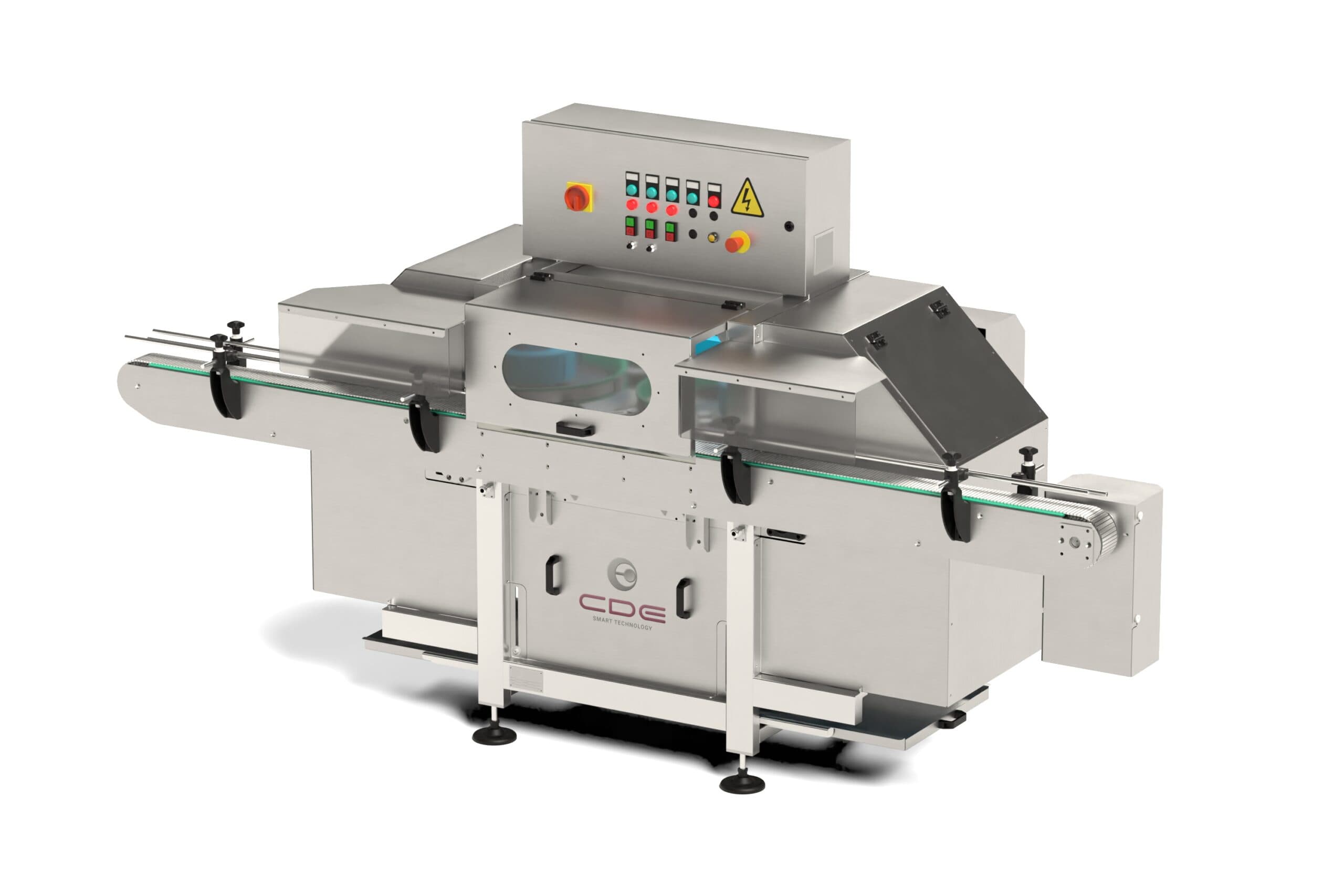 Higienizadora sopladora CDE U2 para limpieza de envases antes del llenado