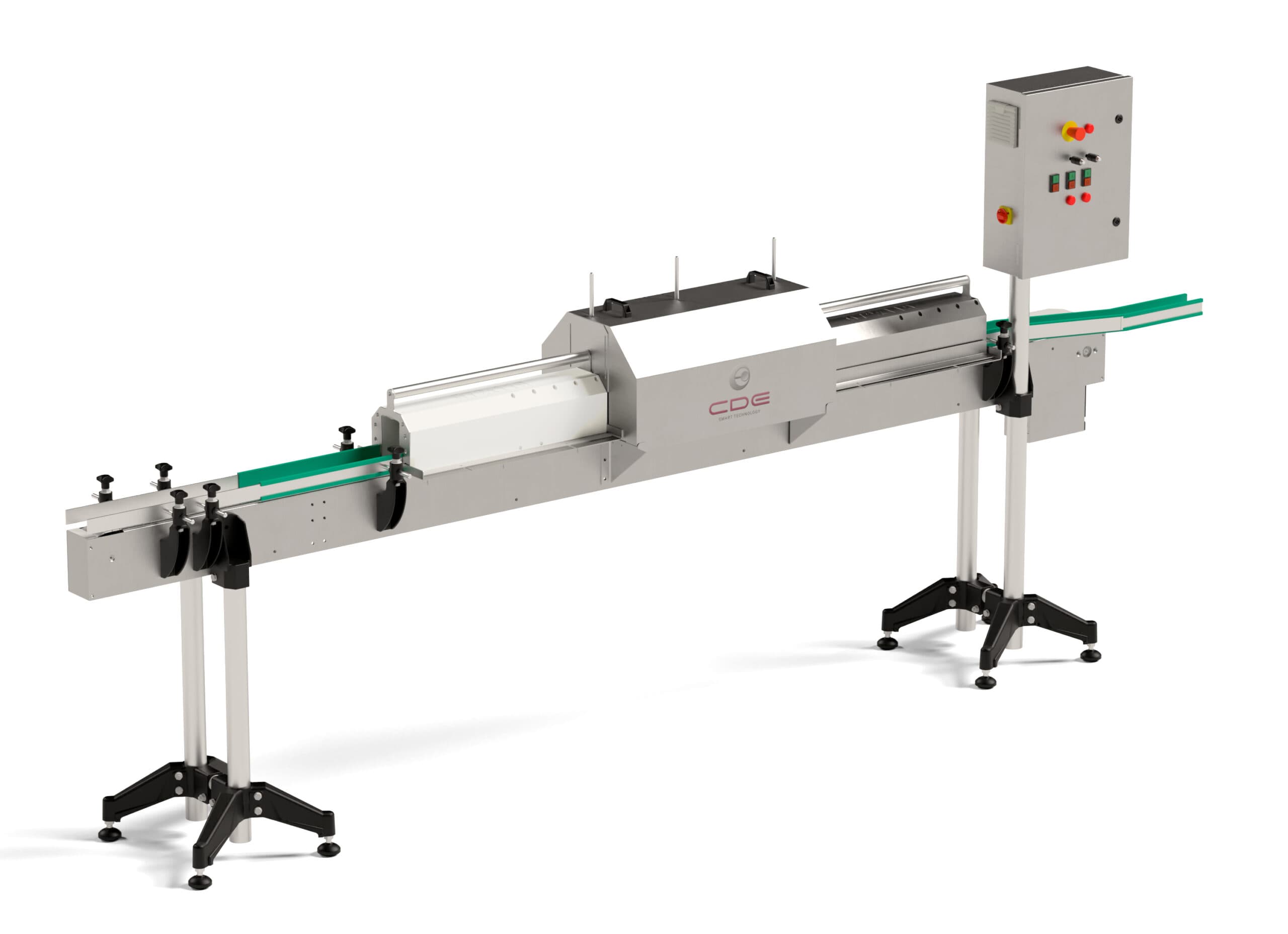 Sopladora doble mochila CDE con microfiltrado para limpieza de botellas