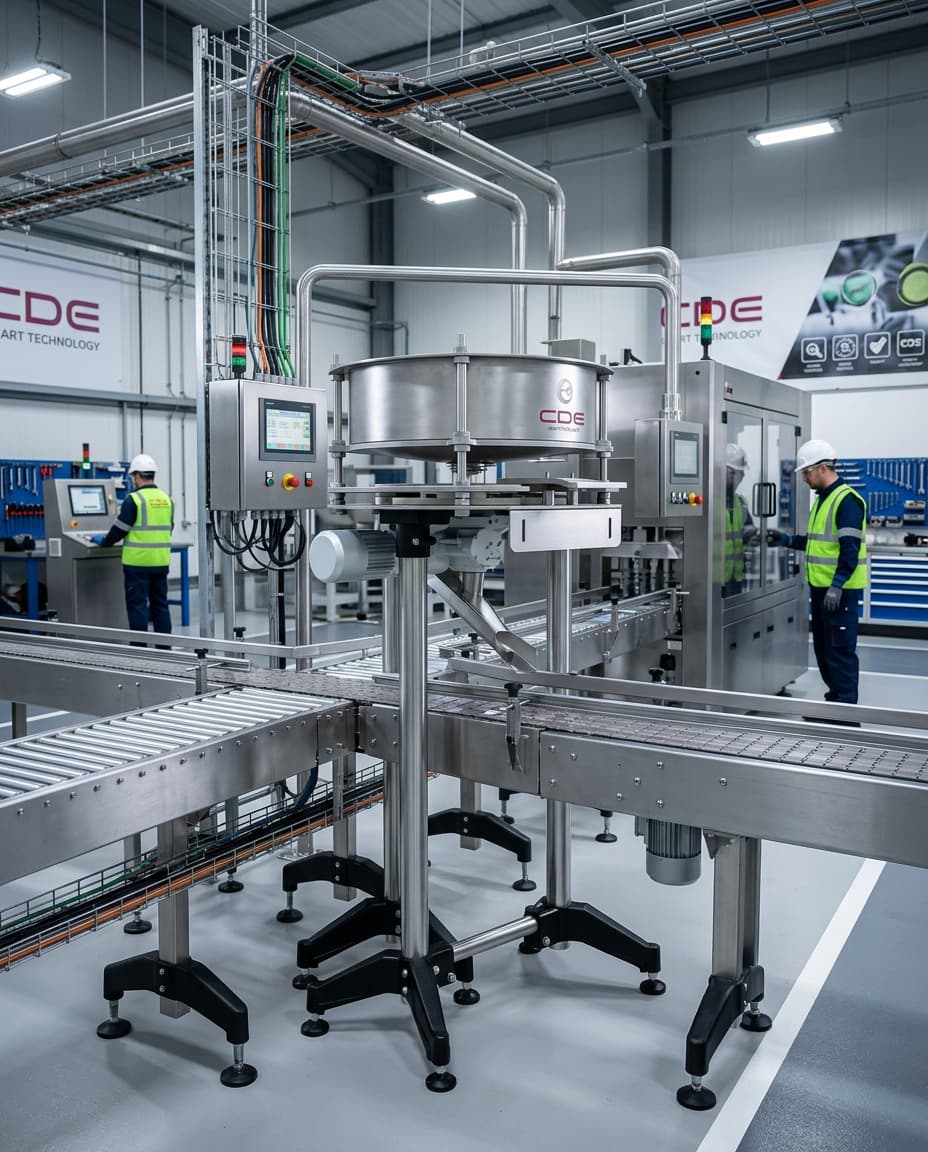 Dosificadora de sólidos en minidosis CDE para envasado preciso de productos alimentarios