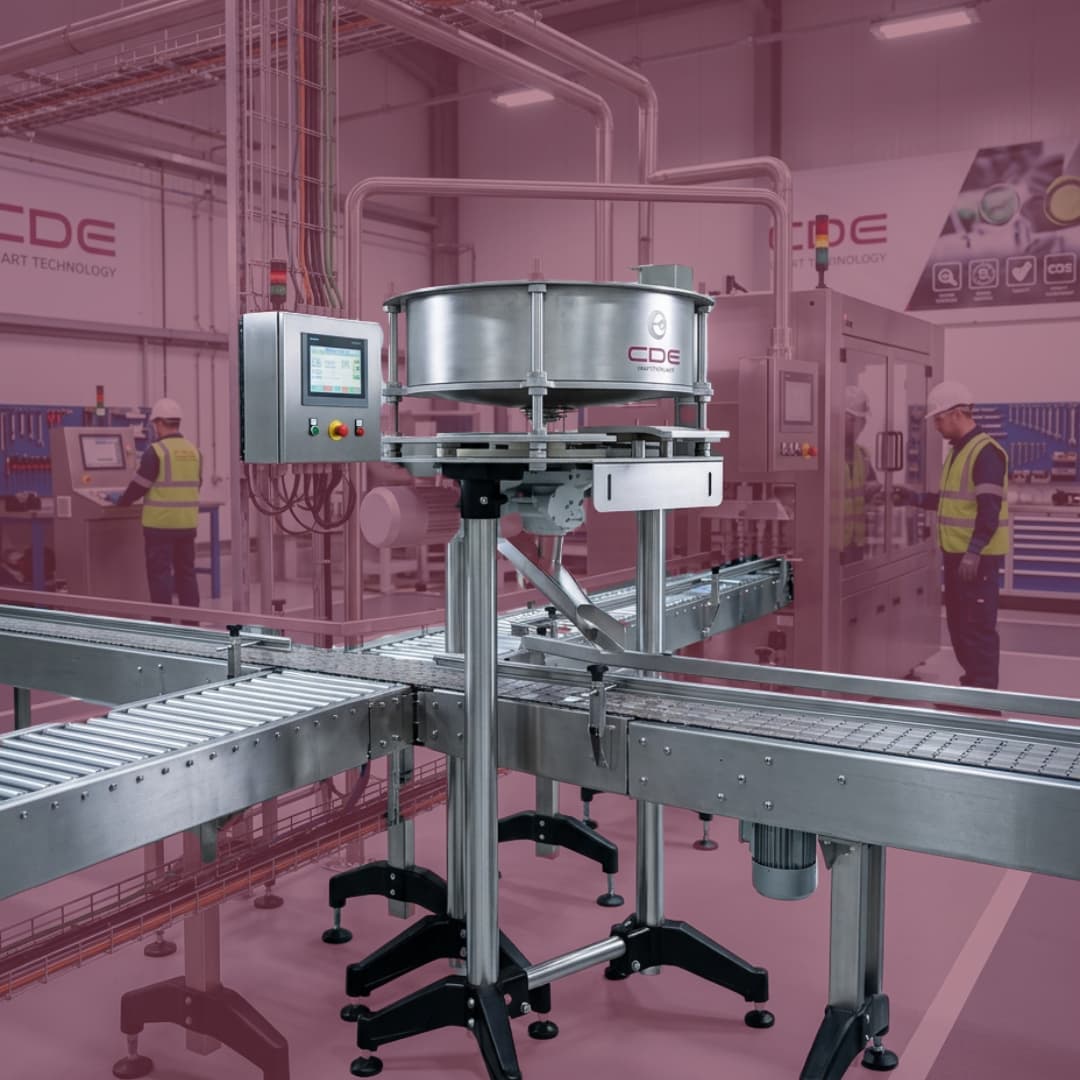 Dosificadora de sólidos en minidosis CDE para envasado preciso de productos alimentarios