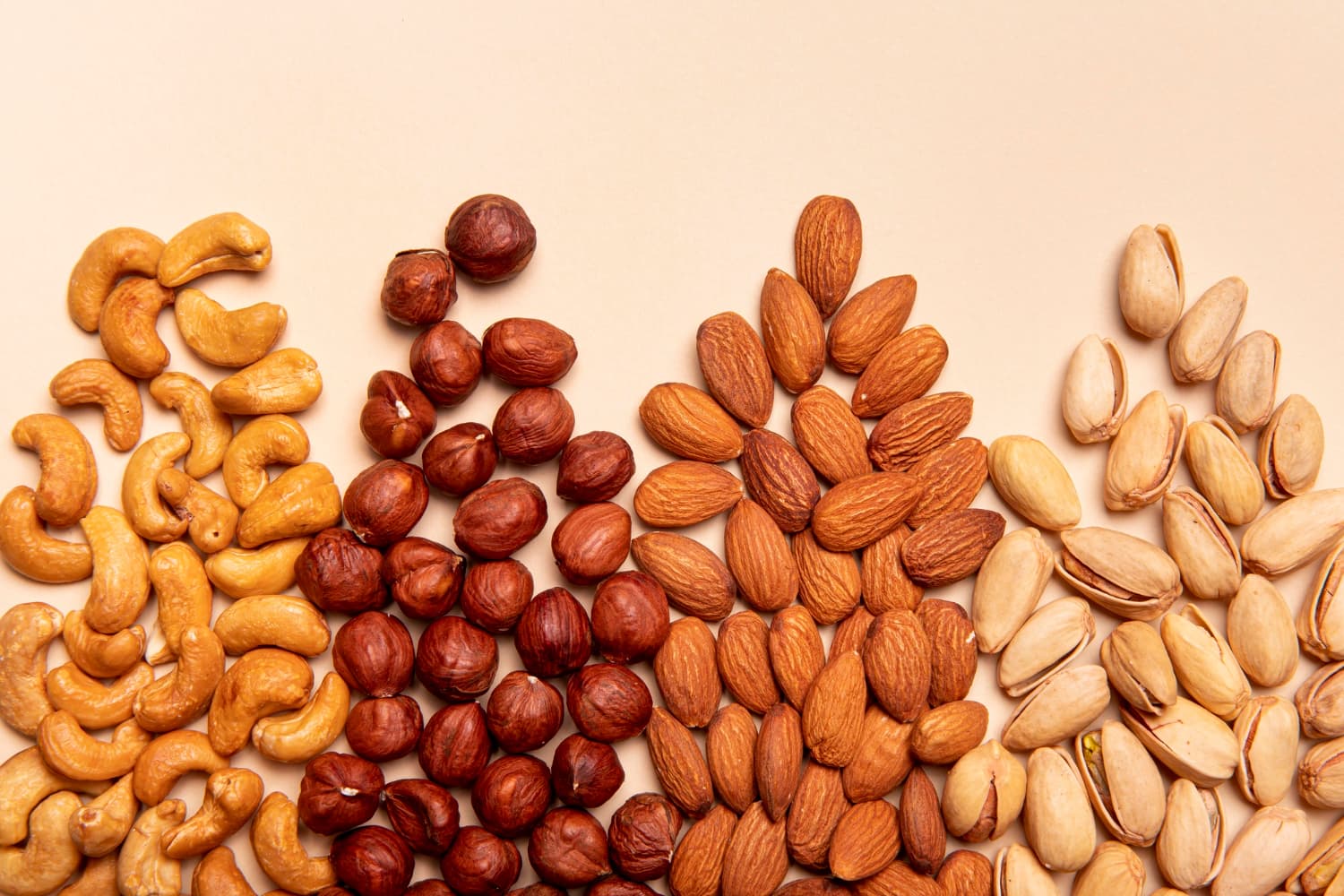 variedad frutos secos