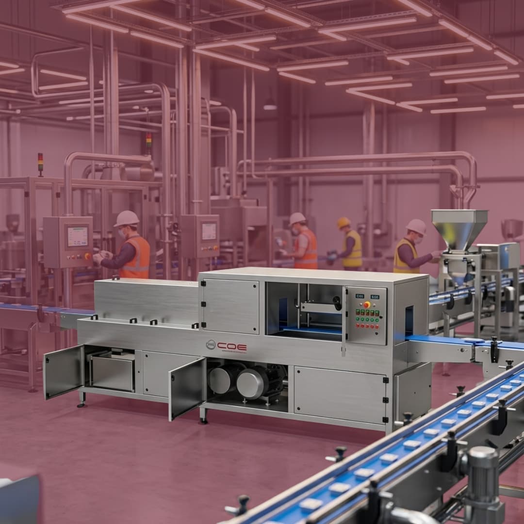 sistema de limpieza con fondo morado